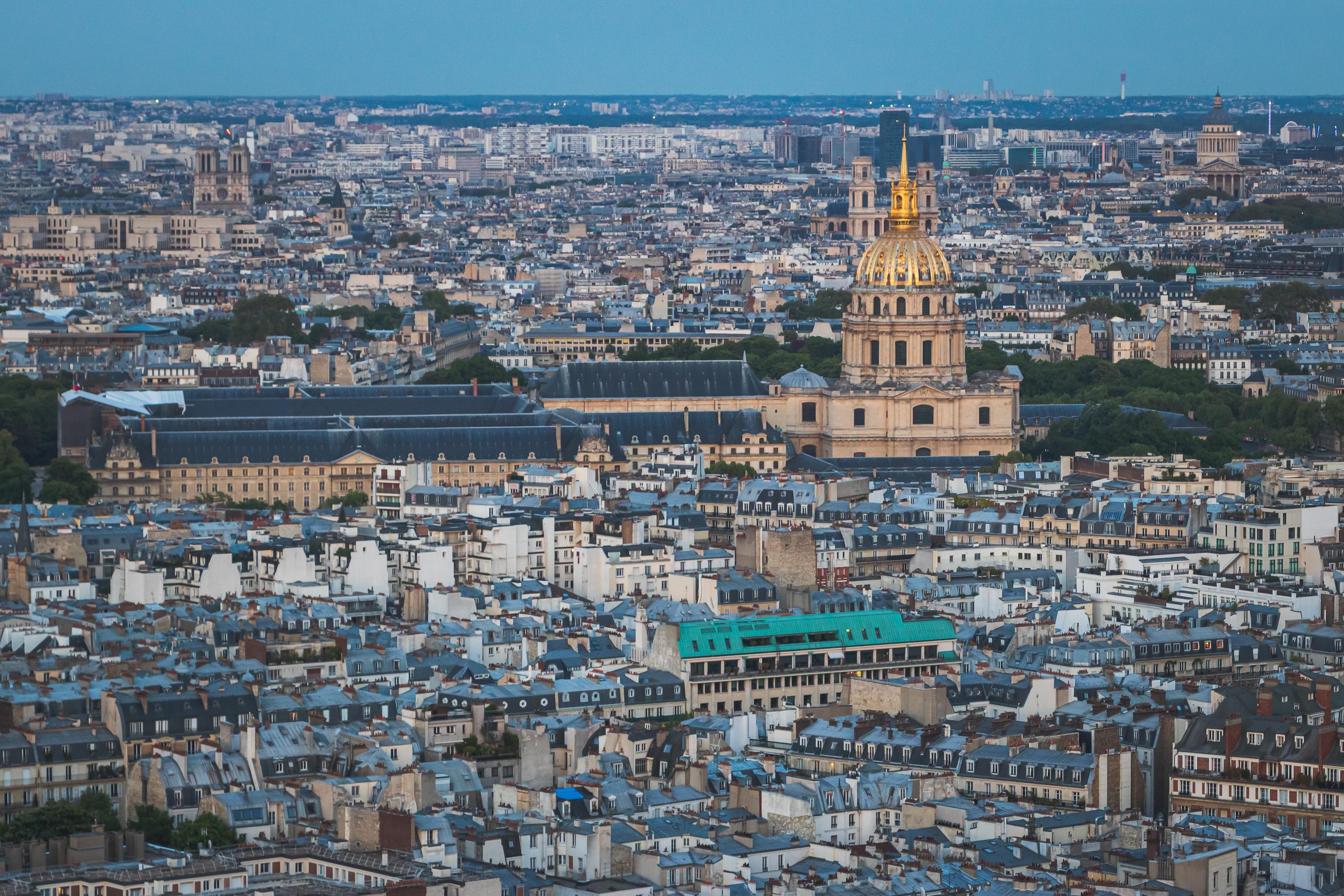 A detail shot of the restored but ancient Roman aqueduct in Segovia, Spain