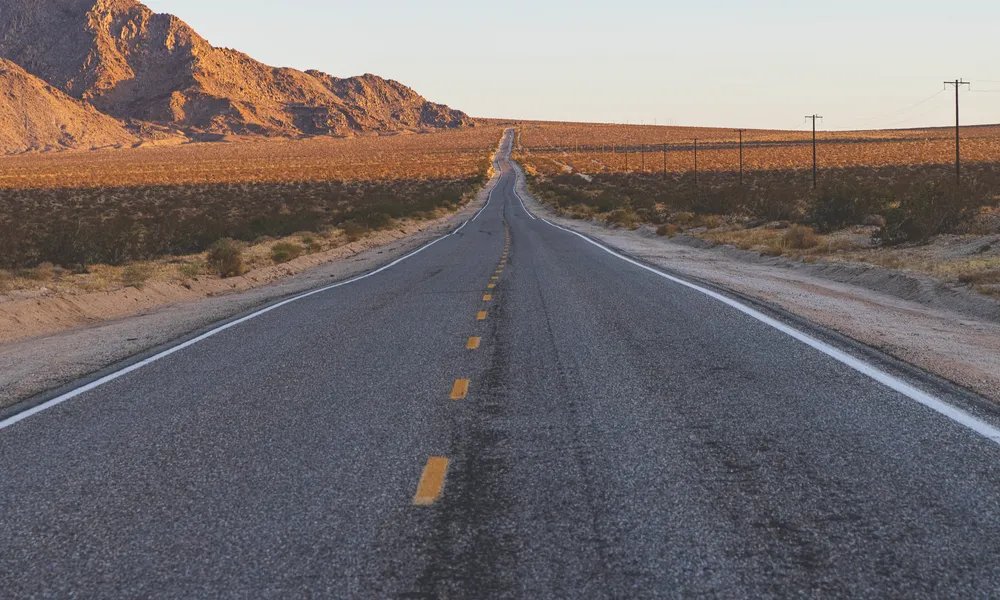 Crossing the Mojave from Vegas to Joshua Tree