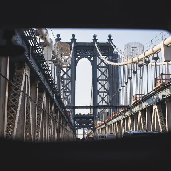 Manhattan Bridge, New York City, New York, USA