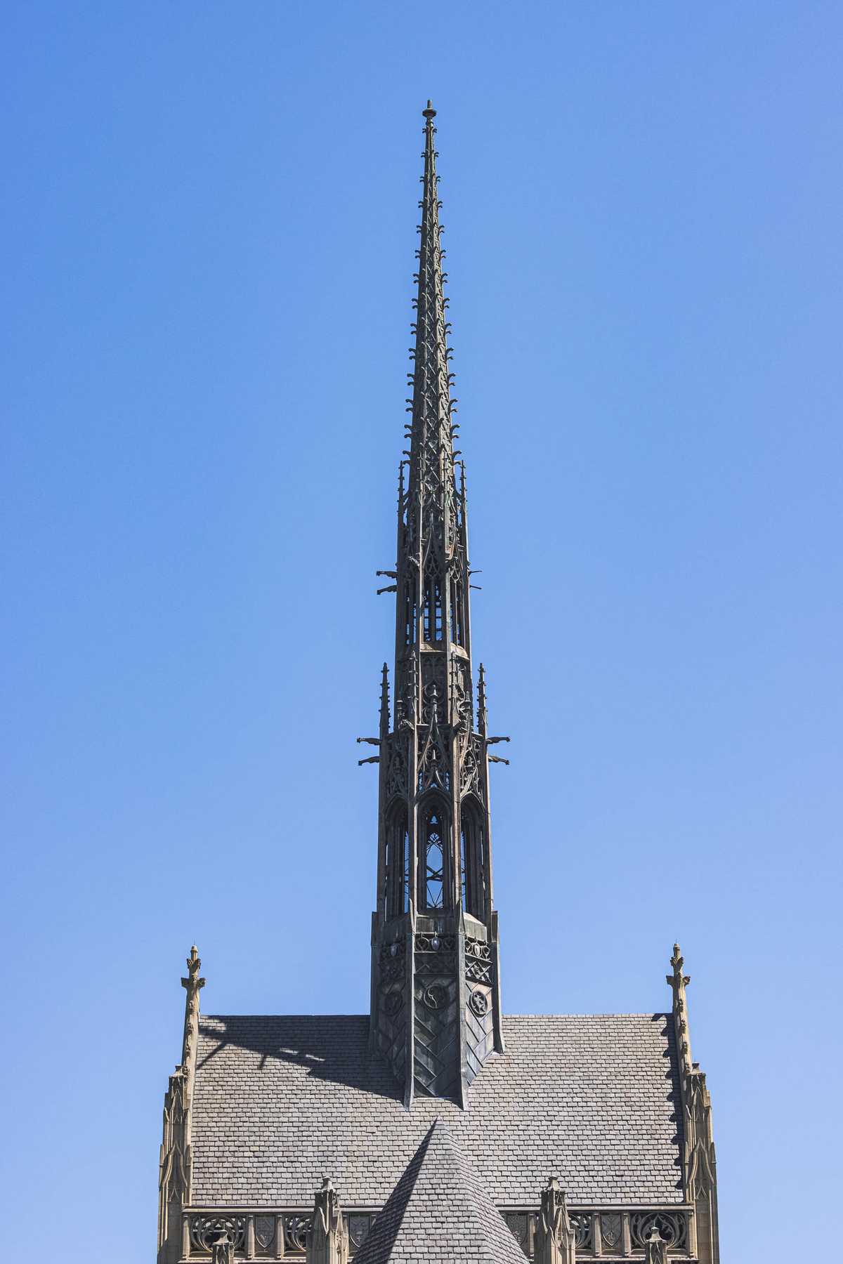 The spire of Heinz Chapel